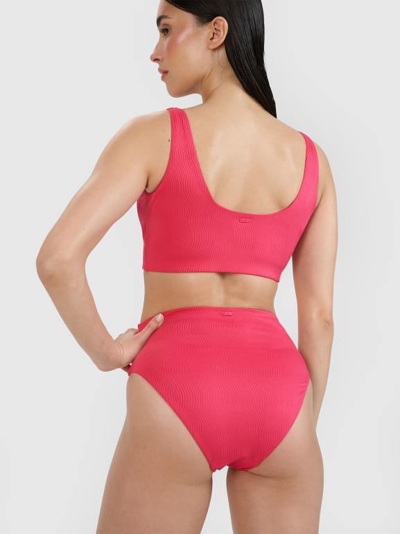 Damski kostium kąpielowy (dół) 4F 4FRSS25UBKBF085 - różowy
