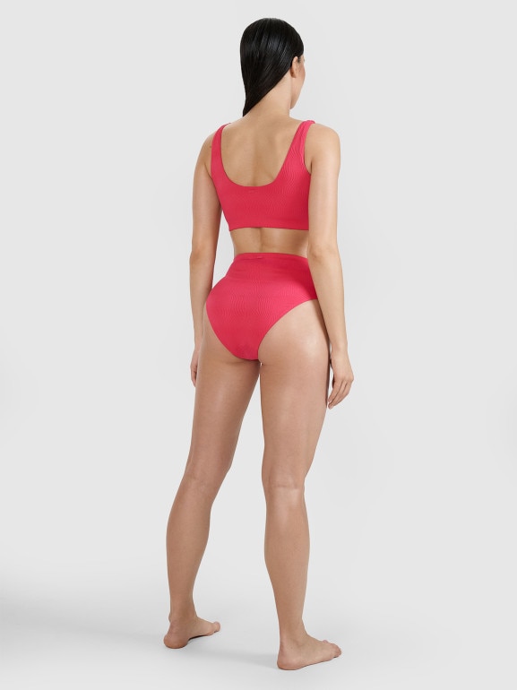 Damski kostium kąpielowy (dół) 4F 4FRSS25UBKBF085 - różowy
