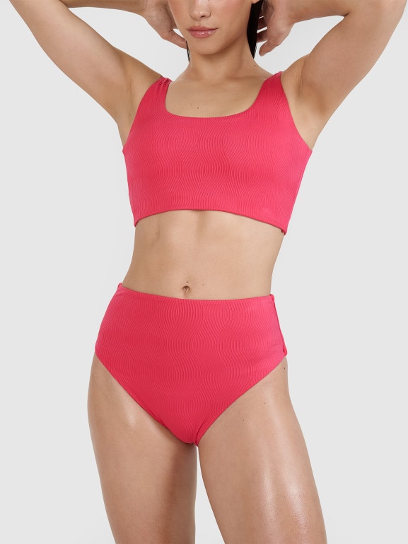 Damski kostium kąpielowy (dół) 4F 4FRSS25UBKBF085 - różowy