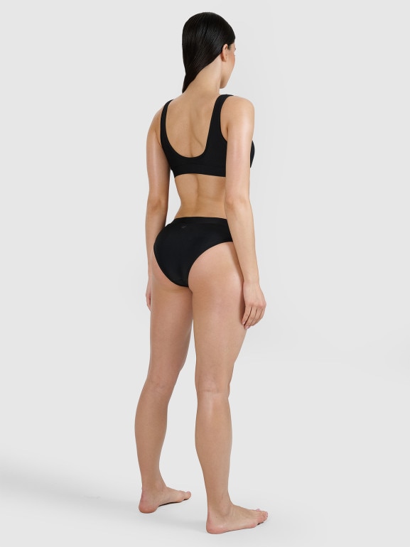 Damski kostium kąpielowy (dół) 4F 4FWSS25UBKBF078 - czarny