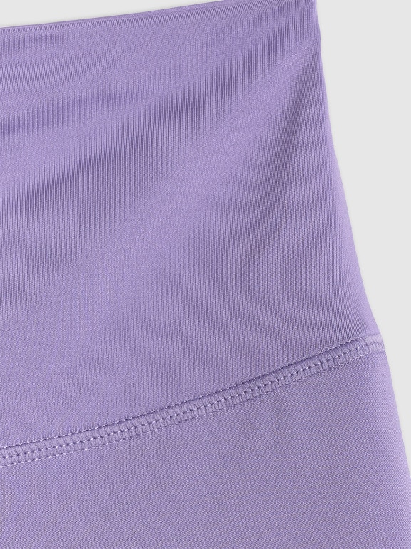 Damski legginsy kolarki treningowe 4F 4FWSS26TFSTF085 - fioletowe