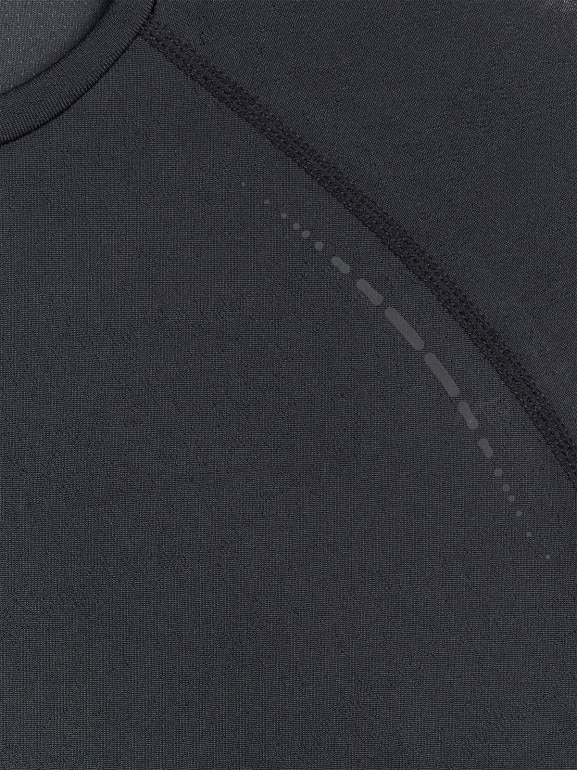 Damski longsleeve do biegania 4F 4FWAW25TFLOF415 - czarny