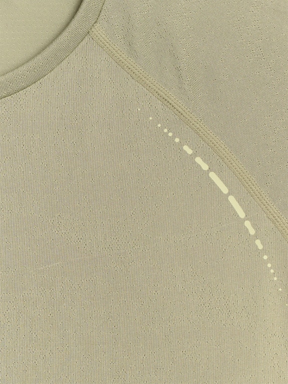 Damski longsleeve do biegania 4F 4FWAW25TFLOF415 - oliwkowy