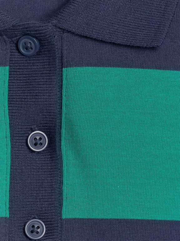 Damski longsleeve w paski 4F 4FRAW25TLONF604 - zielony