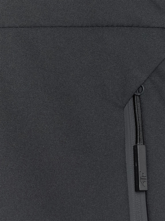 Damski płaszcz przejściowy 4F 4FWAW25TTJAF0786 - czarny