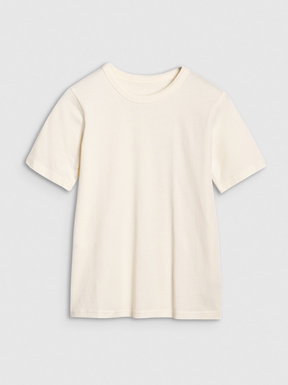 Damski t-shirt basic 4F 4FWSS25TTSHF1991 - biały