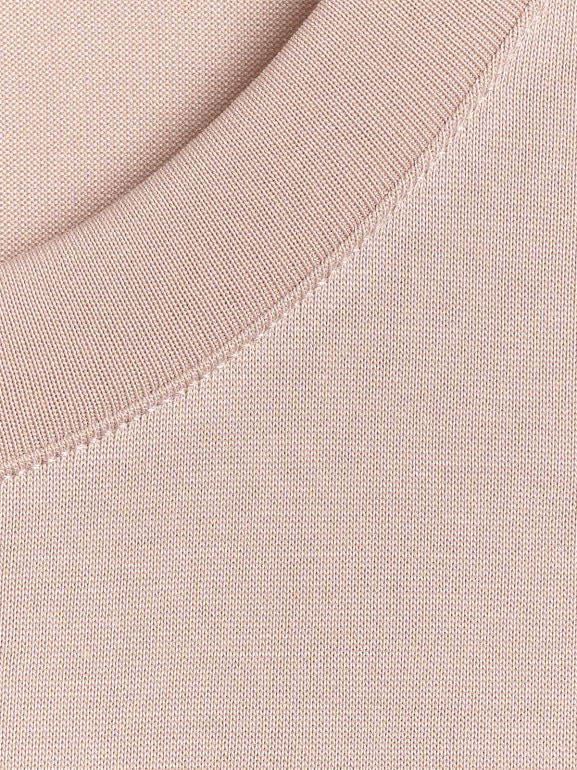 Damski t-shirt basic 4F 4FWSS26TTSHF2773 - beżowy