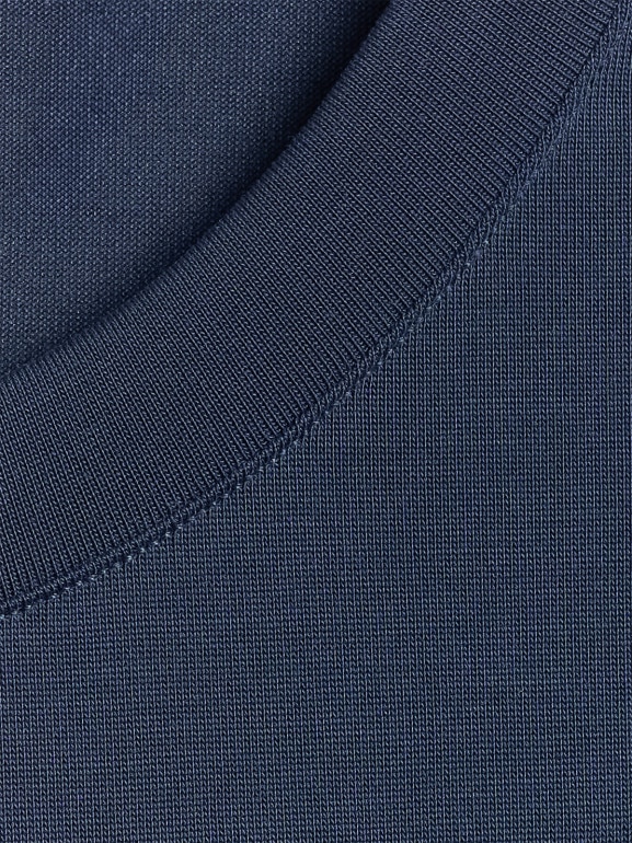 Damski t-shirt basic 4F 4FWSS26TTSHF2773 - granatowy