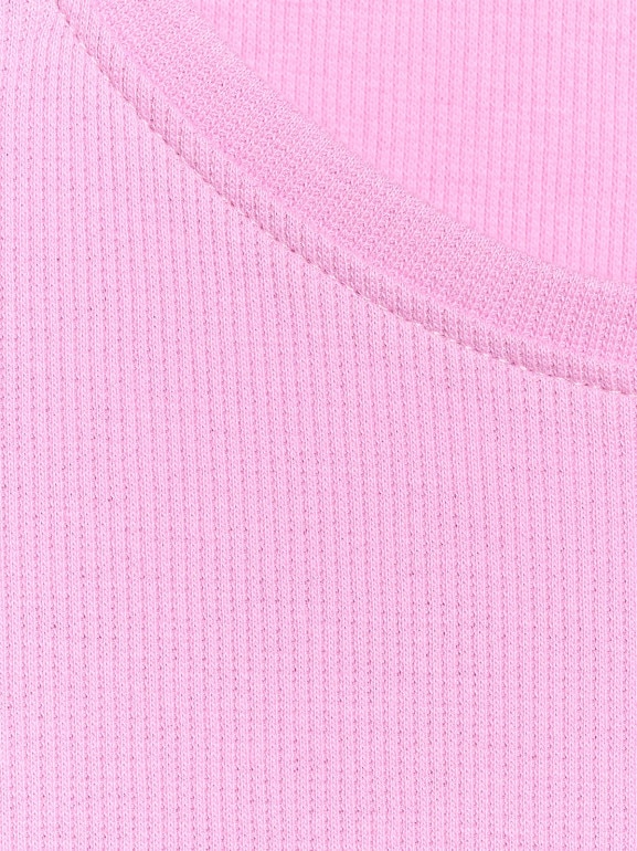 Damski t-shirt bez nadruku 4F 4FRSS25TTSHF2790 - różowy