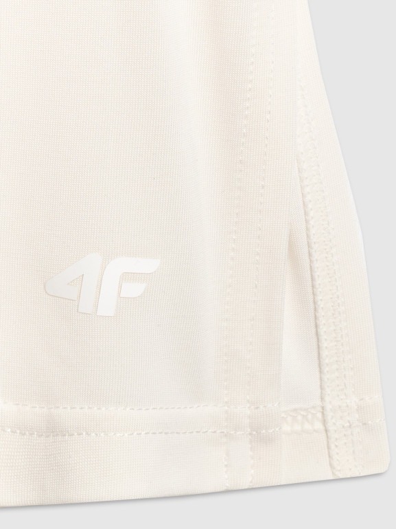 Damski t-shirt oversize 4F 4FRAW25TTSHF3408 - biały