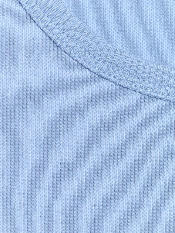 Damski top basic 4F 4FWMM00TSLEF132 - niebieski