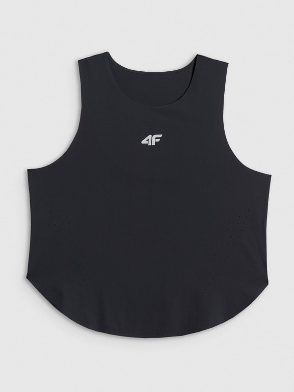 Damski top treningowy 4F 4FRSS26TFSLF1103 - czarny