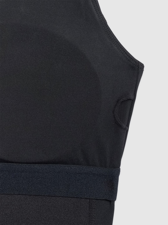 Damski top treningowy 4F 4FWAW25TFSLF573 - czarny