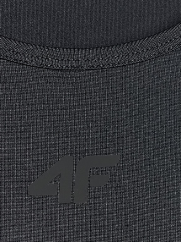 Damski top treningowy 4F 4FWMM00TFSLF0762 - czarny