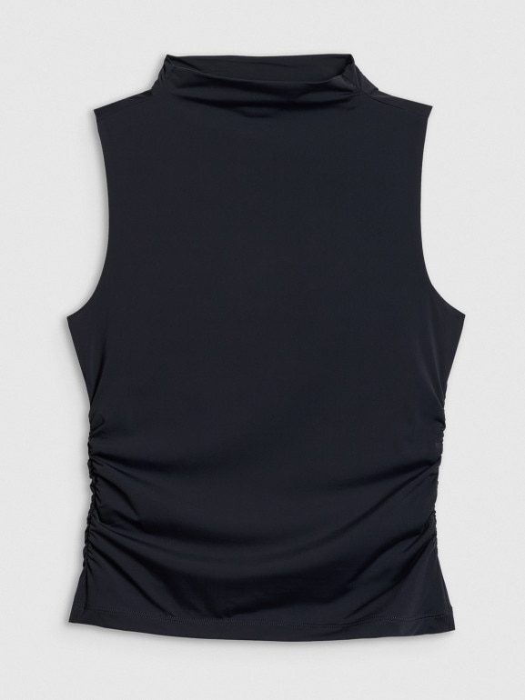 Damski top treningowy 4F 4FWSS26TFSLF0749 - czarny