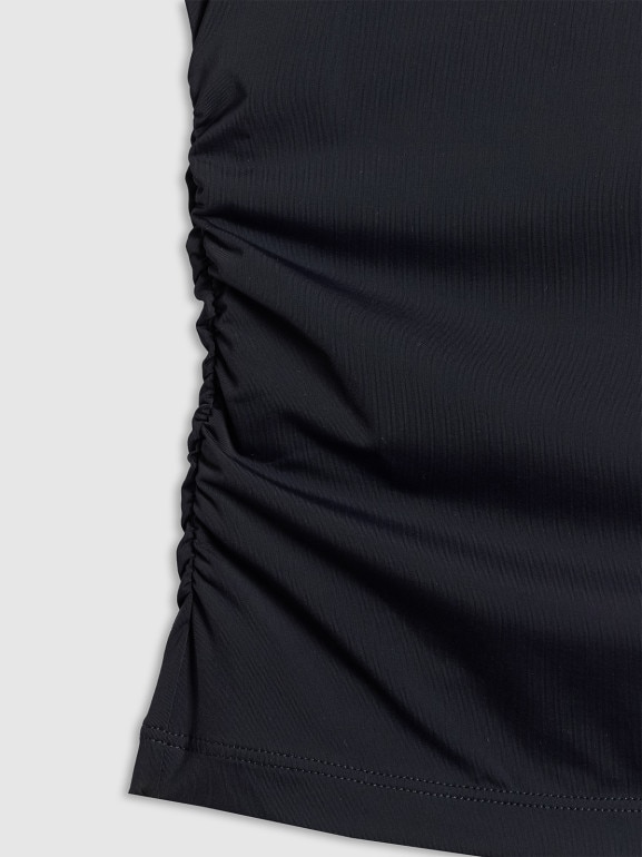 Damski top treningowy 4F 4FWSS26TFSLF0749 - czarny