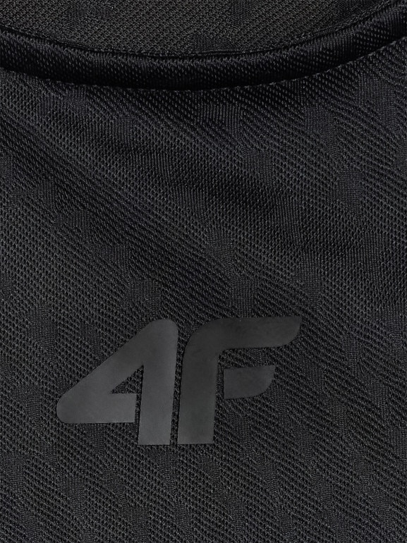 Damski top treningowy 4F 4FWSS26TFSLF743 - czarny