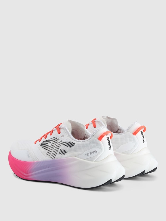 Damskie buty do biegania 4F Flow Run 1.0 4FRSS25FSPOF176 - białe