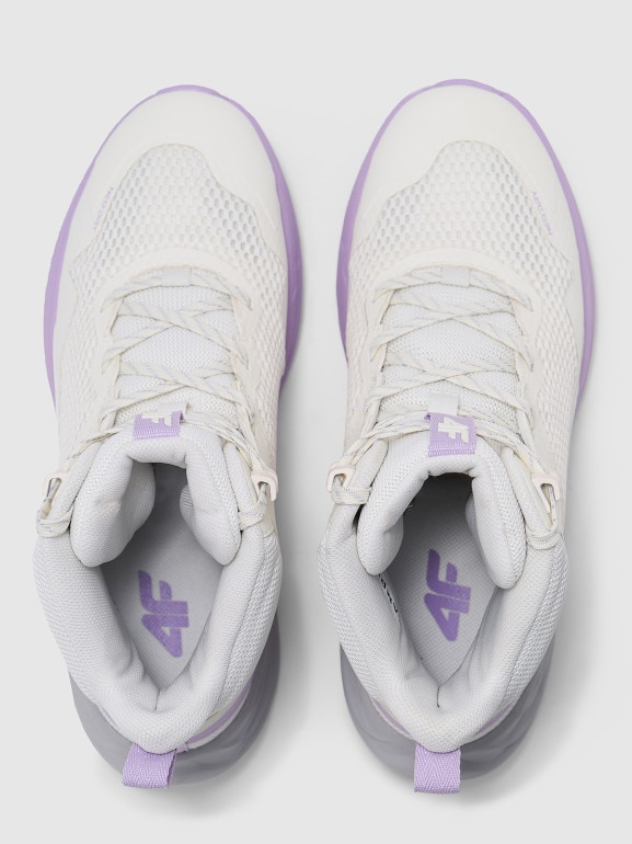 Damskie buty trekkingowe 4F SPEED HIKER 4FWMM00FOTSF035 - różowe