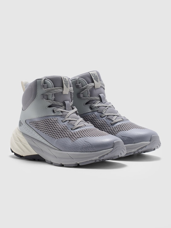 Damskie buty trekkingowe 4F SPEED HIKER 4FWMM00FOTSF035 - szare