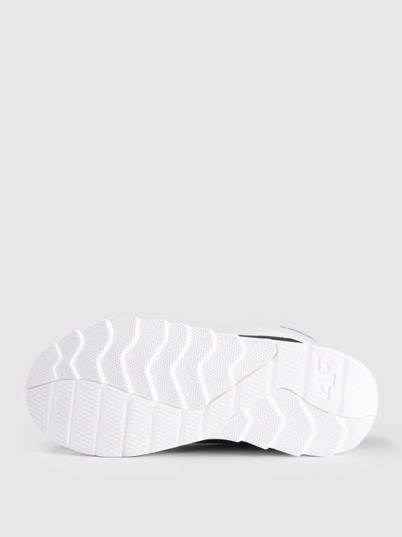 Damskie buty zimowe śniegowce INUA 4F 4FRAW25FSBSF041 - białe