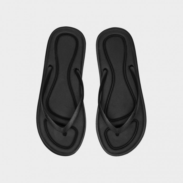 Damskie japonki 4F 4FMM00FFLIF020A - czarne