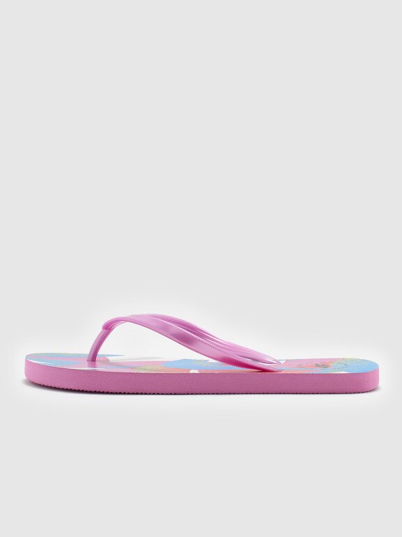 Damskie japonki 4F 4FRMM00FFLIF138 - różowe