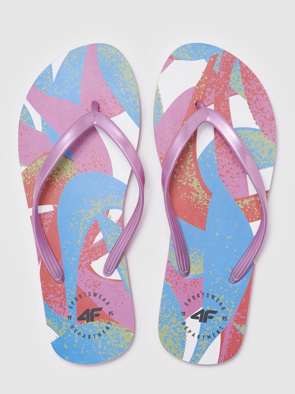 Damskie japonki 4F 4FRMM00FFLIF138 - różowe