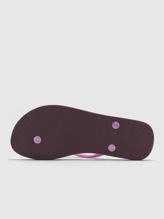 Damskie japonki 4F 4FRMM00FFLIF138 - fioletowe
