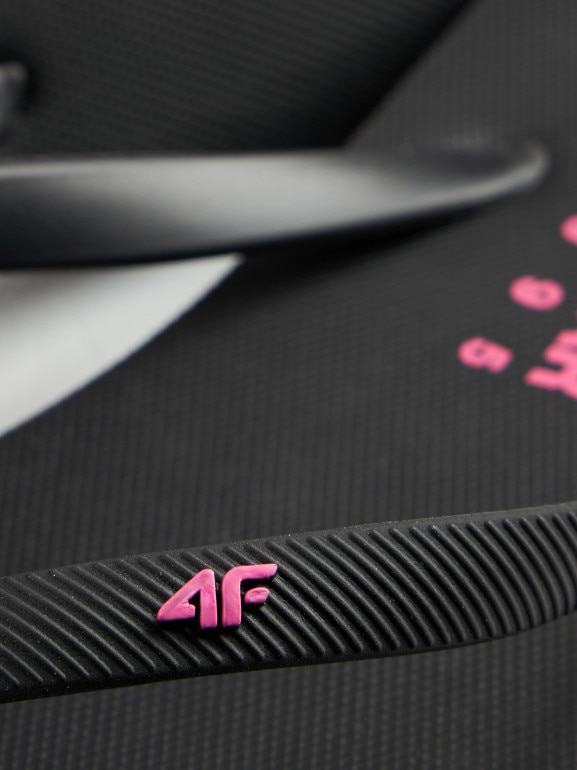 Damskie japonki 4F 4FRSS26FFLIF223 - czarne