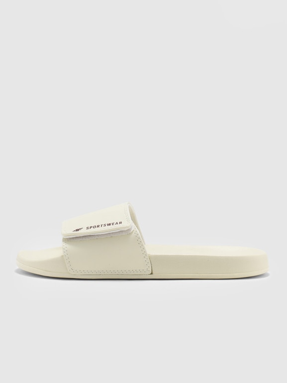 Damskie klapki 4F 4FMM00FFLIF031A - beżowe