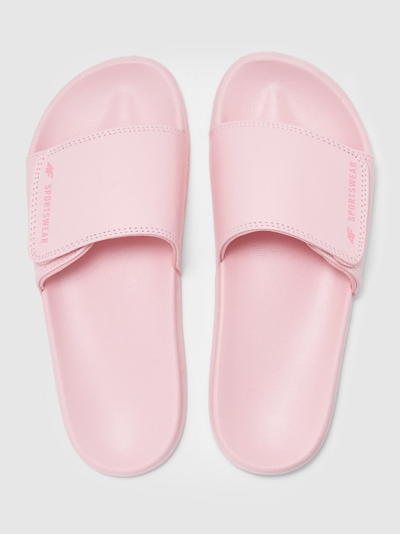 Damskie klapki 4F 4FMM00FFLIF031A - różowe
