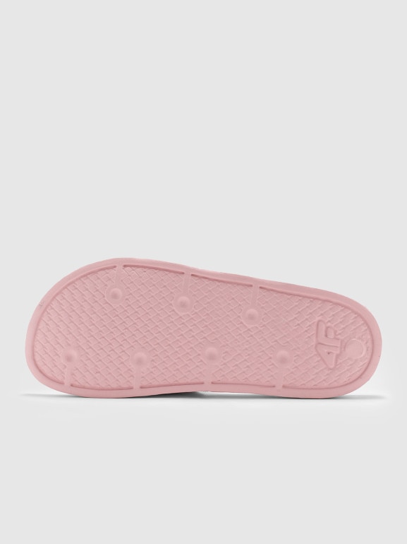 Damskie klapki 4F 4FMM00FFLIF031A - różowe