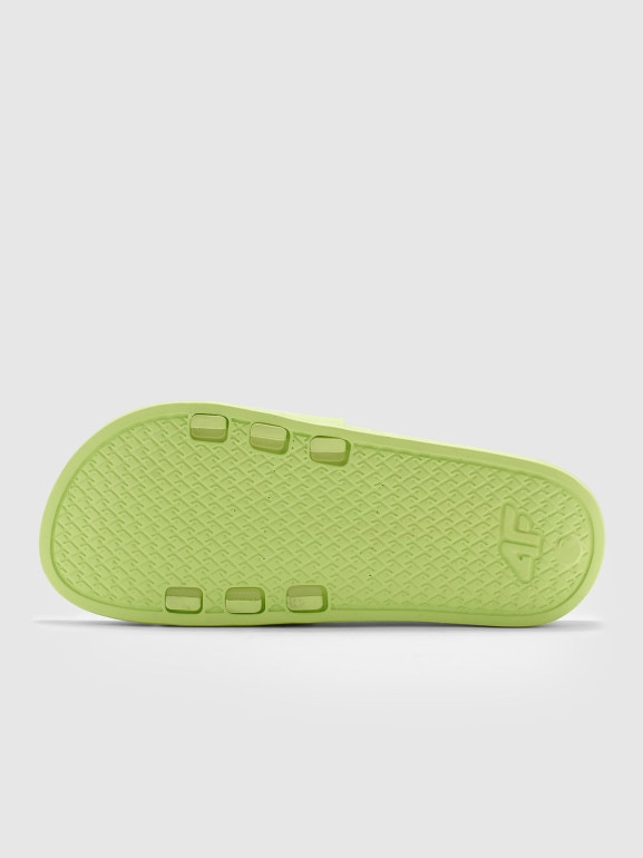Damskie klapki 4F 4FMM00FFLIF045A - zielone