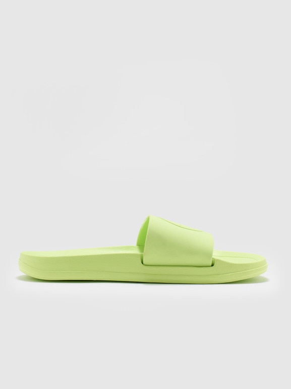 Damskie klapki 4F 4FMM00FFLIF045A - zielone