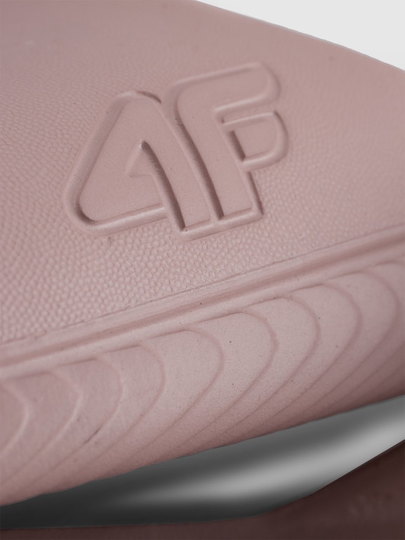 Damskie klapki 4F 4FMM00FFLIF093A - różowe