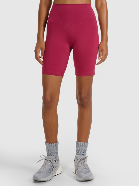 Damskie kolarki treningowe 4F 4FWAW25TFSTF051 - czerwone