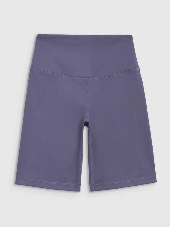 Damskie kolarki treningowe 4F 4FWAW25TFSTF051 - niebieskie