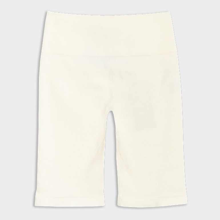 Damskie kolarki treningowe 4F 4FWAW25TFSTF084 - beżowe