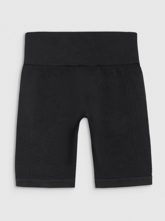 Damskie kolarki treningowe 4F 4FWMM00TFSTF082 - czarne