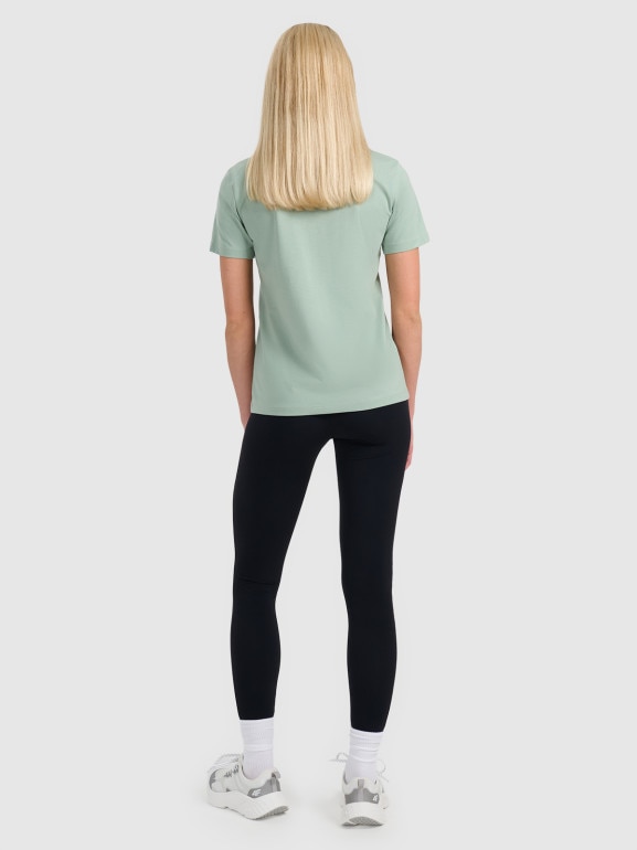 Damskie legginsy 4F 4FRAW25TTIGF297 - czarne