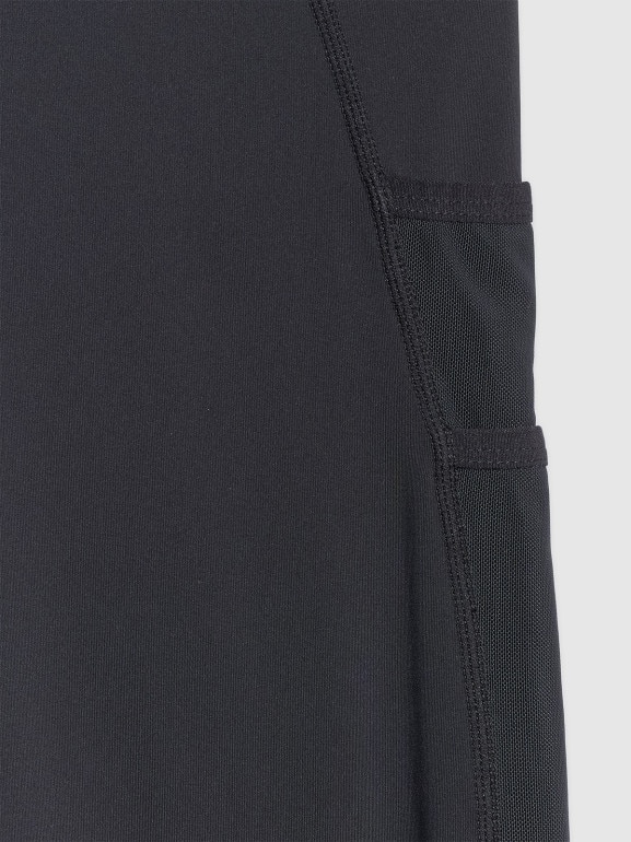 Damskie legginsy do biegania 4F 4FWAW25TFTIF357 - czarne