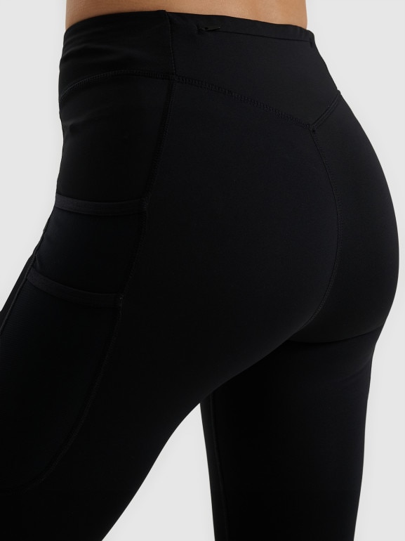 Damskie legginsy do biegania 4F 4FWAW25TFTIF357 - czarne