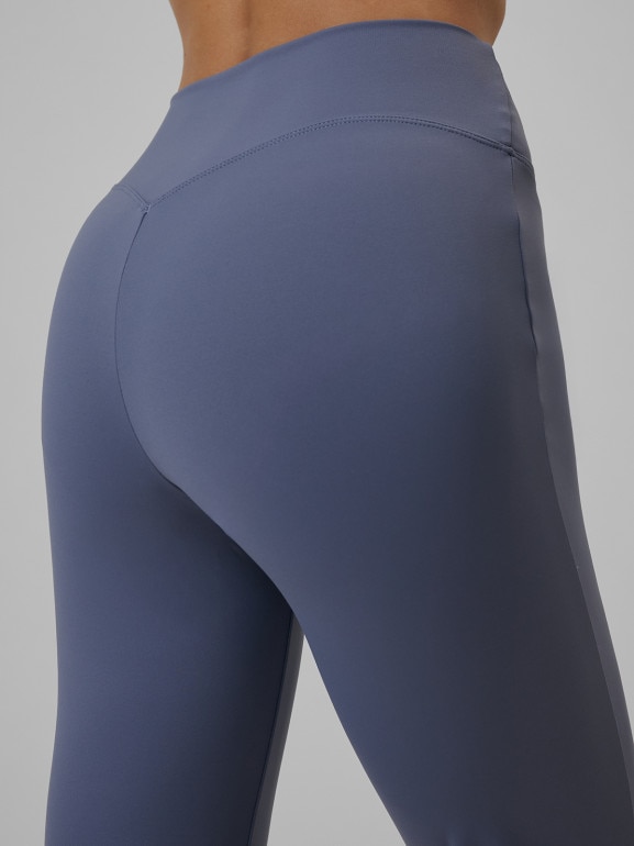 Damskie legginsy do jogi 4F 4FRSS26TFTRF1390 - denim