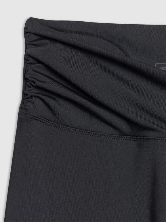 Damskie legginsy do jogi i pilatesu 4F 4FWAW25TFTIF369 - czarne