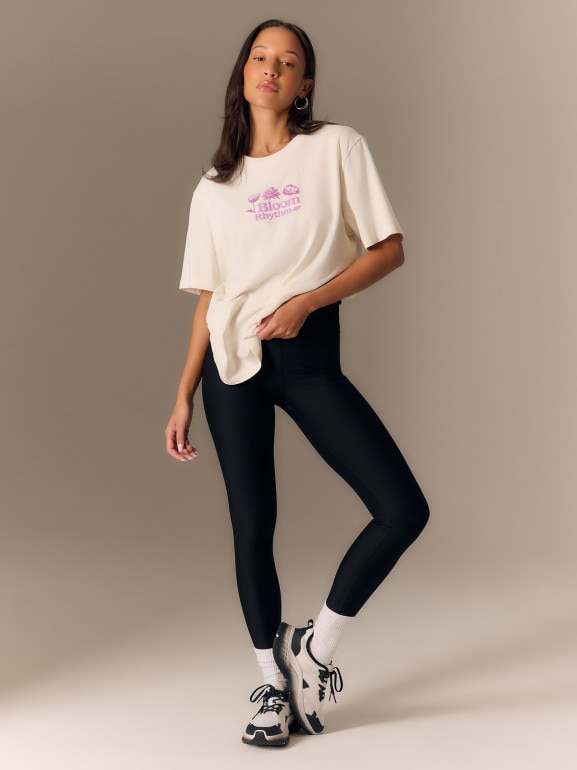 Damskie legginsy dzianinowe 4F 4FRSS26TTIGF328 - czarne