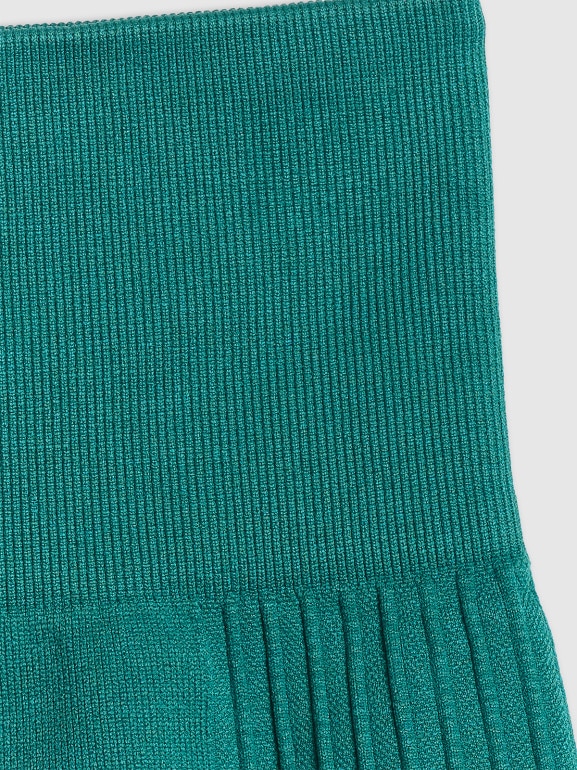 Damskie legginsy kolarki treningowe 4F 4FWSS26TFSTF087 - turkusowe