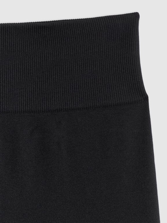 Damskie legginsy kolarki treningowe 4F 4FWSS26TFSTF109 - czarne