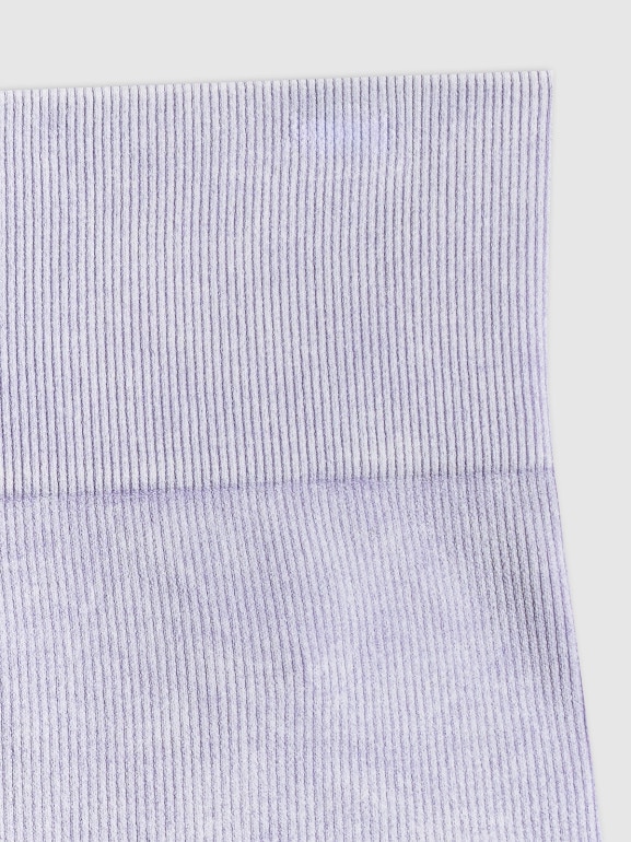Damskie legginsy krótkie treningowe 4F 4FWSS26TFSTF072 - fioletowe