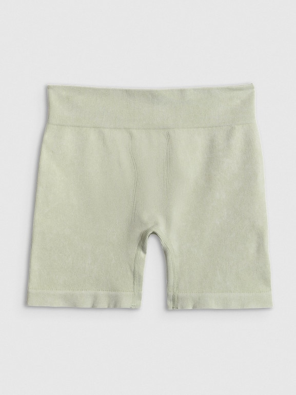 Damskie legginsy krótkie treningowe 4F 4FWSS26TFSTF072 - zielone